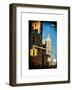 Empire State Building View in Winter-Philippe Hugonnard-Framed Art Print