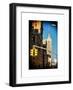 Empire State Building View in Winter-Philippe Hugonnard-Framed Art Print