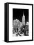 Empire State Building View in Winter-Philippe Hugonnard-Framed Stretched Canvas
