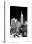 Empire State Building View in Winter-Philippe Hugonnard-Stretched Canvas