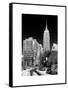 Empire State Building View in Winter-Philippe Hugonnard-Framed Stretched Canvas