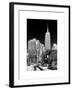 Empire State Building View in Winter-Philippe Hugonnard-Framed Art Print