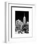 Empire State Building View in Winter-Philippe Hugonnard-Framed Art Print