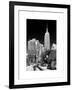 Empire State Building View in Winter-Philippe Hugonnard-Framed Art Print