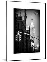 Empire State Building View in Winter-Philippe Hugonnard-Mounted Art Print