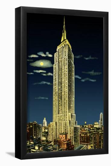 Empire State Building-null-Framed Poster