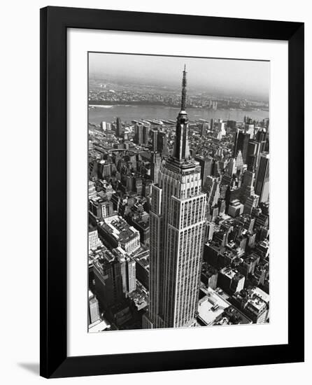 Empire State Building-Chris Bliss-Framed Art Print