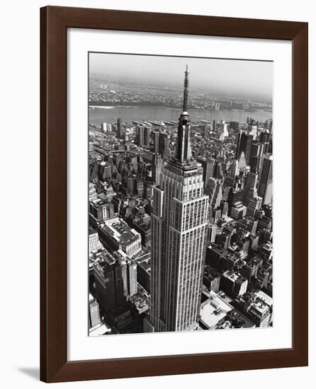 Empire State Building-Chris Bliss-Framed Art Print