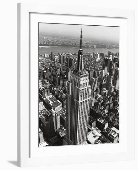 Empire State Building-Chris Bliss-Framed Art Print