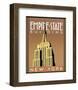 Empire State Building-Brian James-Framed Art Print