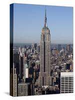 Empire State Building-Richard Drew-Stretched Canvas