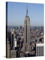 Empire State Building-Richard Drew-Stretched Canvas