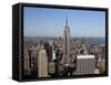 Empire State Building-Richard Drew-Framed Stretched Canvas