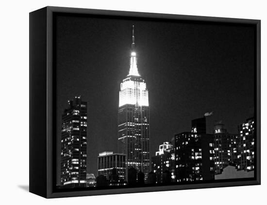 Empire State Building-Jeff Pica-Framed Stretched Canvas