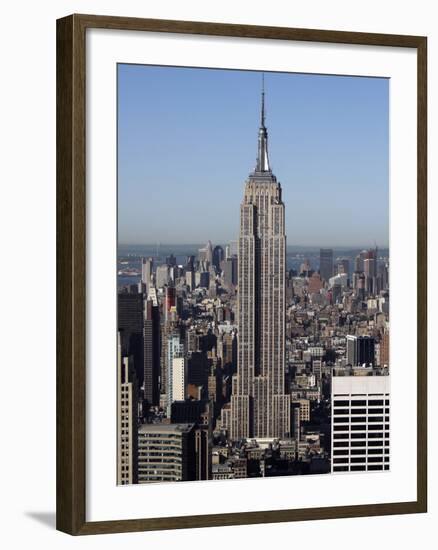 Empire State Building-Richard Drew-Framed Photographic Print