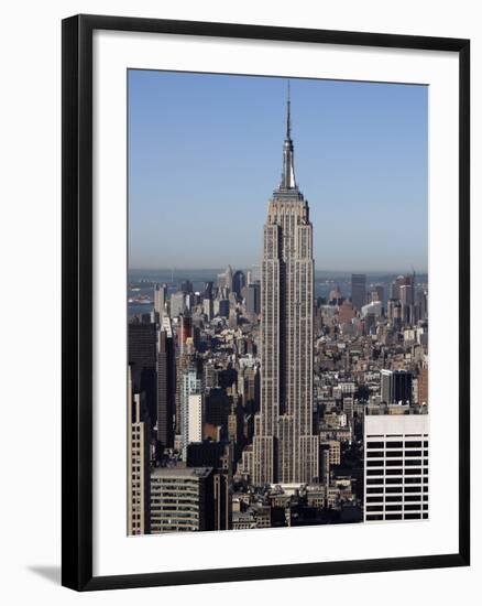 Empire State Building-Richard Drew-Framed Photographic Print