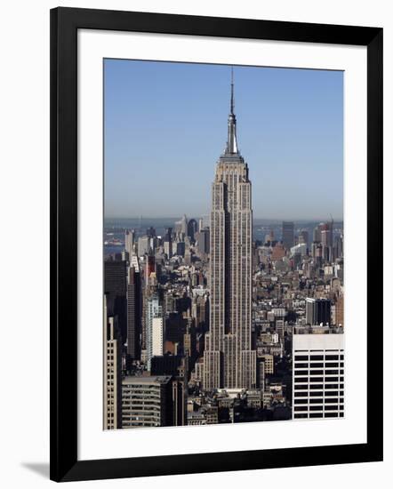Empire State Building-Richard Drew-Framed Photographic Print
