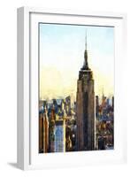 Empire State Building-Philippe Hugonnard-Framed Giclee Print