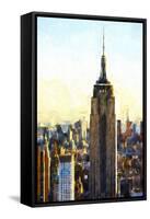 Empire State Building-Philippe Hugonnard-Framed Stretched Canvas