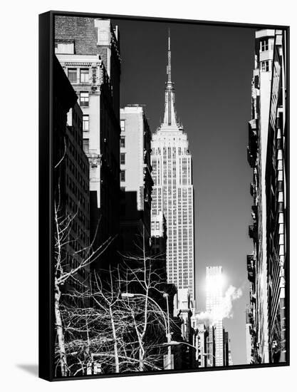 Empire State Building-Philippe Hugonnard-Framed Stretched Canvas