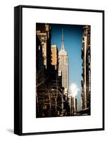 Empire State Building-Philippe Hugonnard-Framed Stretched Canvas