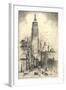 Empire State Building-null-Framed Art Print