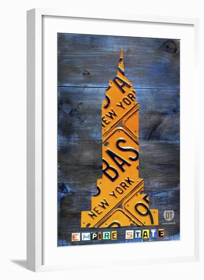 Empire State Building-Design Turnpike-Framed Giclee Print