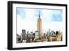 Empire State Cityscape II-Philippe Hugonnard-Framed Giclee Print