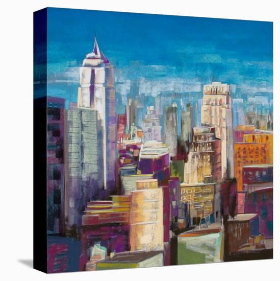 Empire State Iv-null-Stretched Canvas