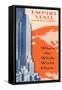 Empire State Observatories, New York City-null-Framed Stretched Canvas