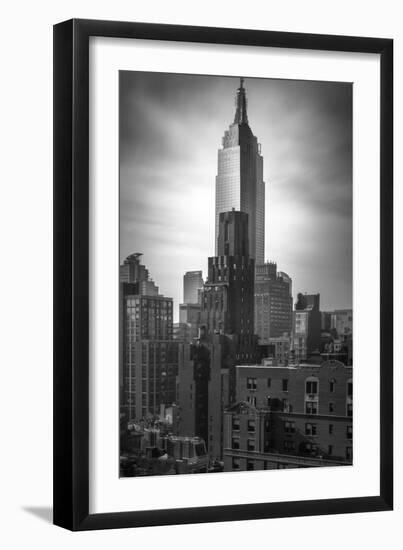 Empire State vertical-Moises Levy-Framed Photographic Print