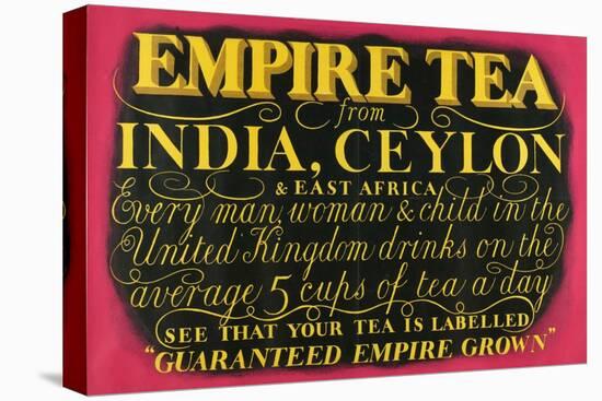 Empire Tea, from the Series 'Drink Empire Grown Tea'-Harold Sandys Williamson-Stretched Canvas
