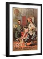 Empire Wringer Clothes Washer, C.1890-null-Framed Giclee Print