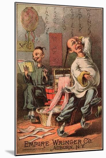 Empire Wringer Clothes Washer, C.1890-null-Mounted Giclee Print