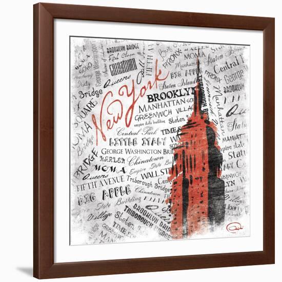 Empire-OnRei-Framed Art Print