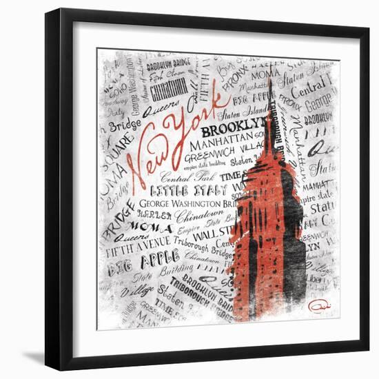 Empire-OnRei-Framed Art Print