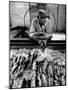 Employee of Fish Stall in the Old City Market-Robert W^ Kelley-Mounted Photographic Print