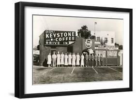 Employee Picture of Keystone Coffee Drive In-null-Framed Art Print