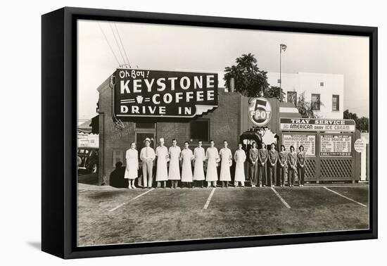 Employee Picture of Keystone Coffee Drive In-null-Framed Stretched Canvas