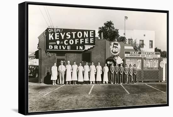 Employee Picture of Keystone Coffee Drive In-null-Framed Stretched Canvas