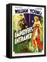 Employees' Entrance, Warren William, Loretta Young on Window Card, 1933-null-Framed Stretched Canvas