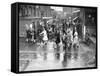 Employees Leaving the Rolls-Royce Works, Derby, Wwii, C1939-C1945-null-Framed Stretched Canvas