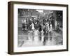 Employees Leaving the Rolls-Royce Works, Derby, Wwii, C1939-C1945-null-Framed Photographic Print