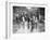 Employees Leaving the Rolls-Royce Works, Derby, Wwii, C1939-C1945-null-Framed Photographic Print