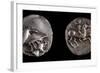 Emporiae Coin. Obverse: Head of Athena with Corinthian Helmet, 4th Century Bc-null-Framed Photographic Print