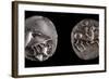 Emporiae Coin. Obverse: Head of Athena with Corinthian Helmet, 4th Century Bc-null-Framed Photographic Print