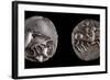 Emporiae Coin. Obverse: Head of Athena with Corinthian Helmet, 4th Century Bc-null-Framed Photographic Print