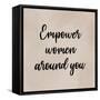 Empower Women-Marcus Prime-Framed Stretched Canvas