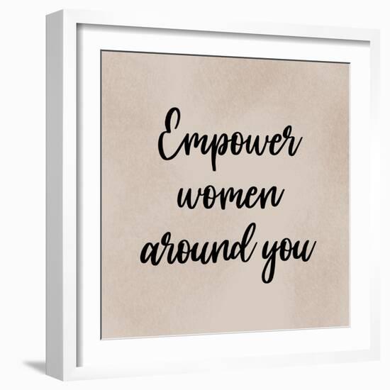 Empower Women-Marcus Prime-Framed Art Print