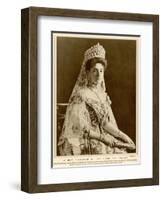 Empress Alexandra Feodorovna of Russia-null-Framed Photographic Print